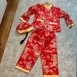 Lunar new year matching set.  Boys size 8